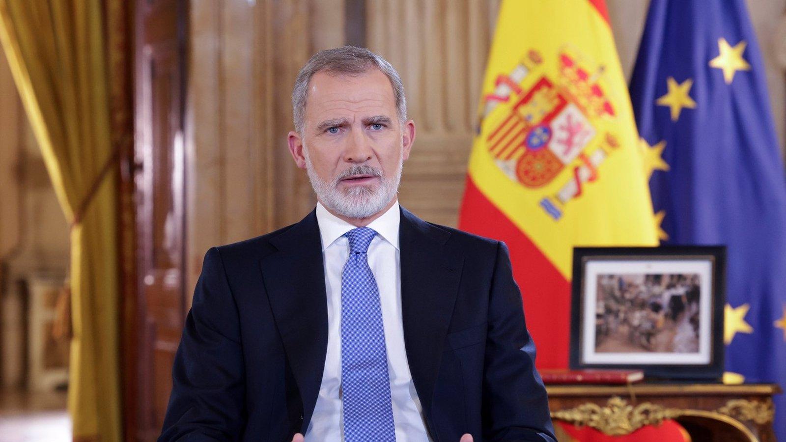 Felipe VI apela a mantener la solidaridad tras la tragedia de la DANA