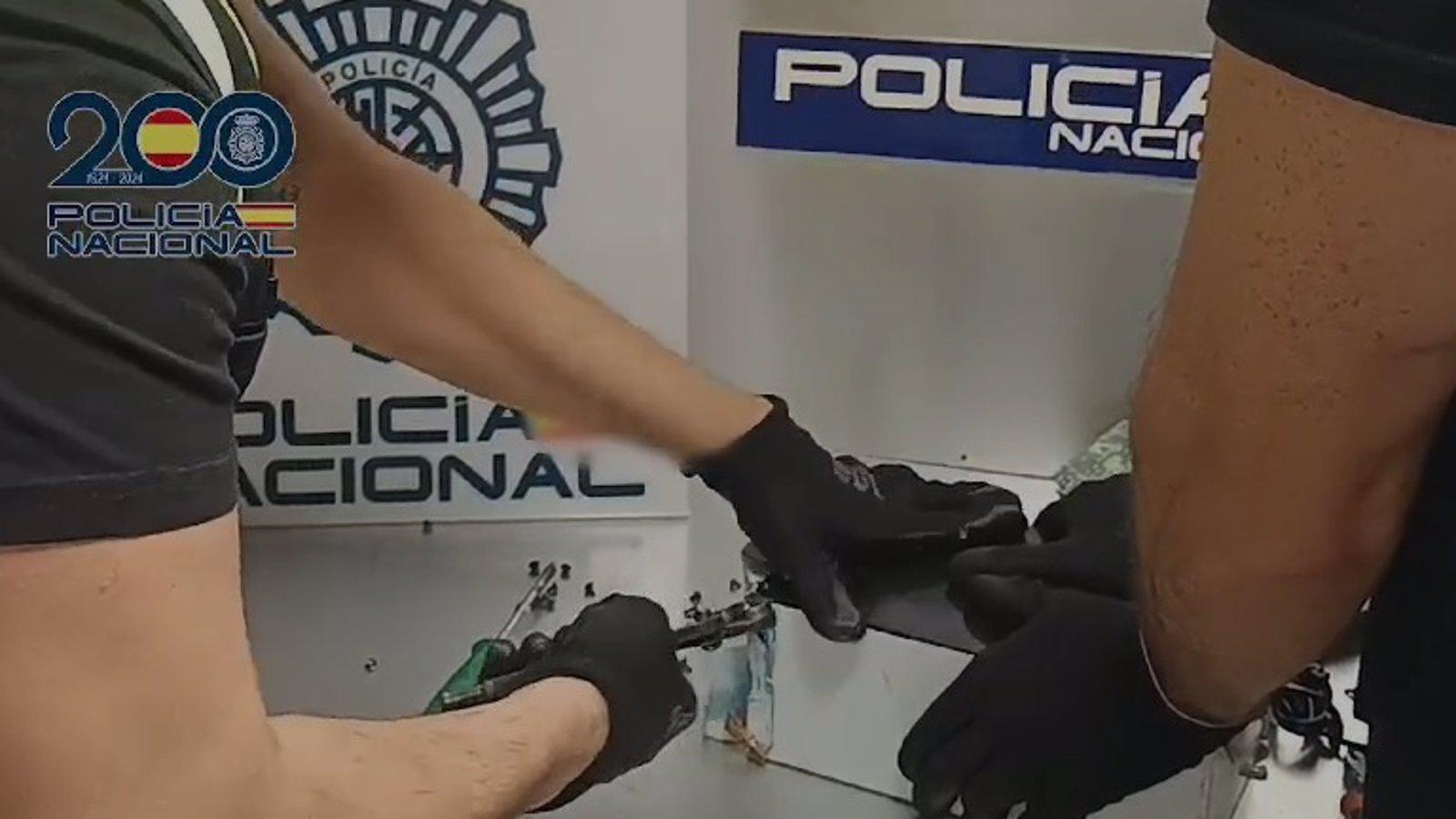 Arrestado en Madrid con dos kilos de cocaína ocultos en un amplificador