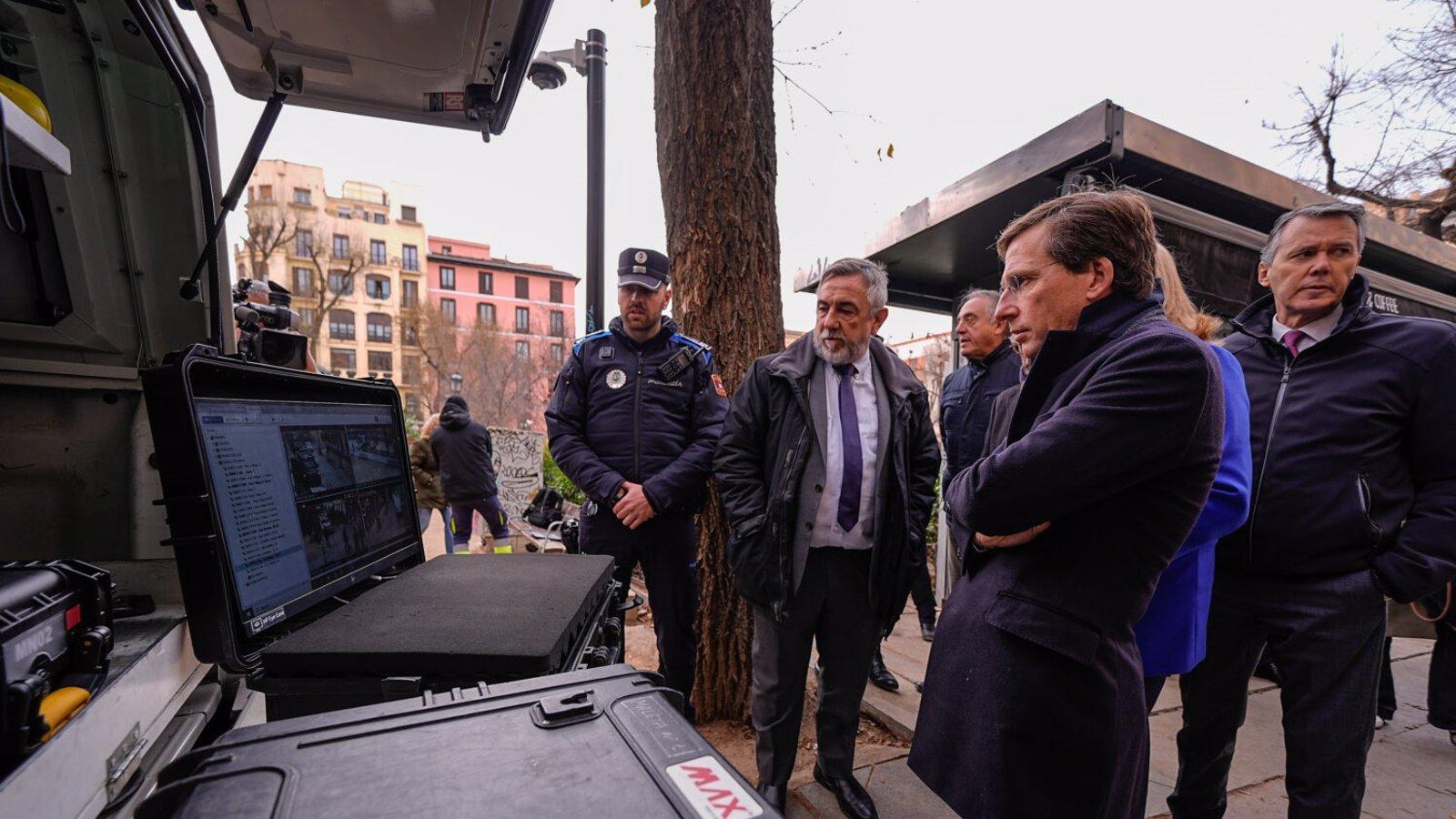 La plaza del Dos de Mayo refuerza su seguridad con 16 cámaras de videovigilancia