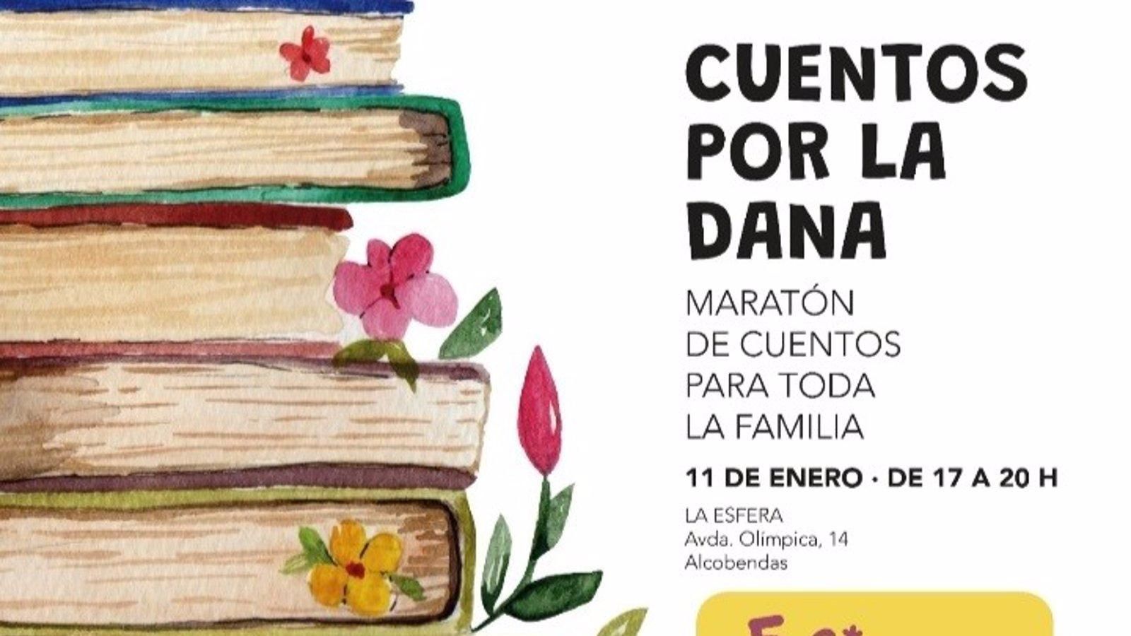 Un evento solidario de cuentacuentos recauda fondos para las librerías afectadas por la DANA en Alcobendas