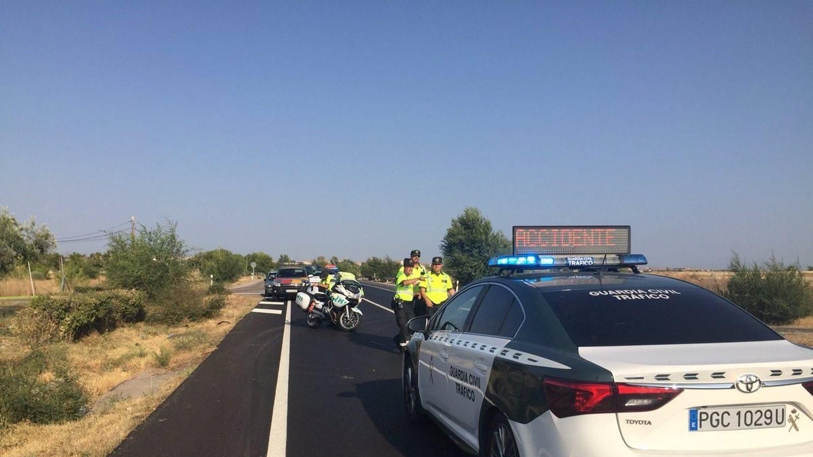 Un motorista fallece en un accidente en la M-203 en Vicálvaro