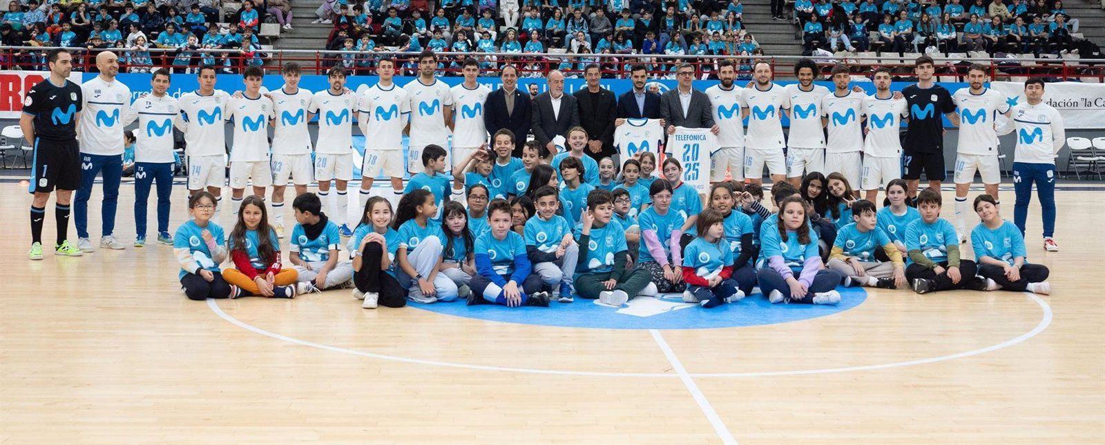 Escolares de Torrejón de Ardoz se unen a la Gira Movistar Megacracks para promover valores deportivos