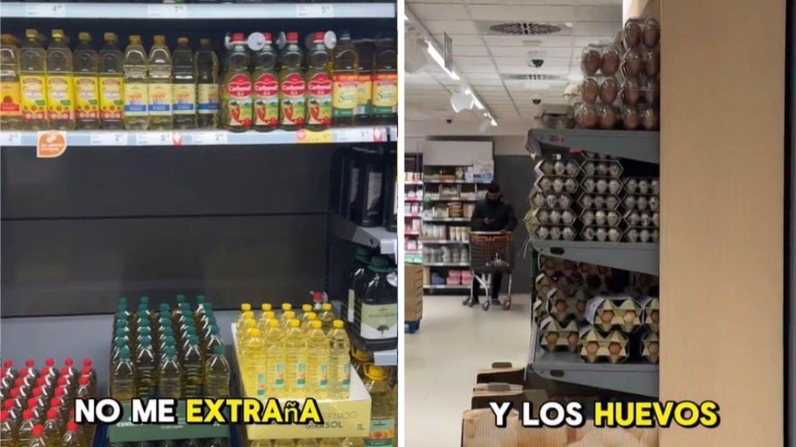 Un estadounidense visita un supermercado español y alucina