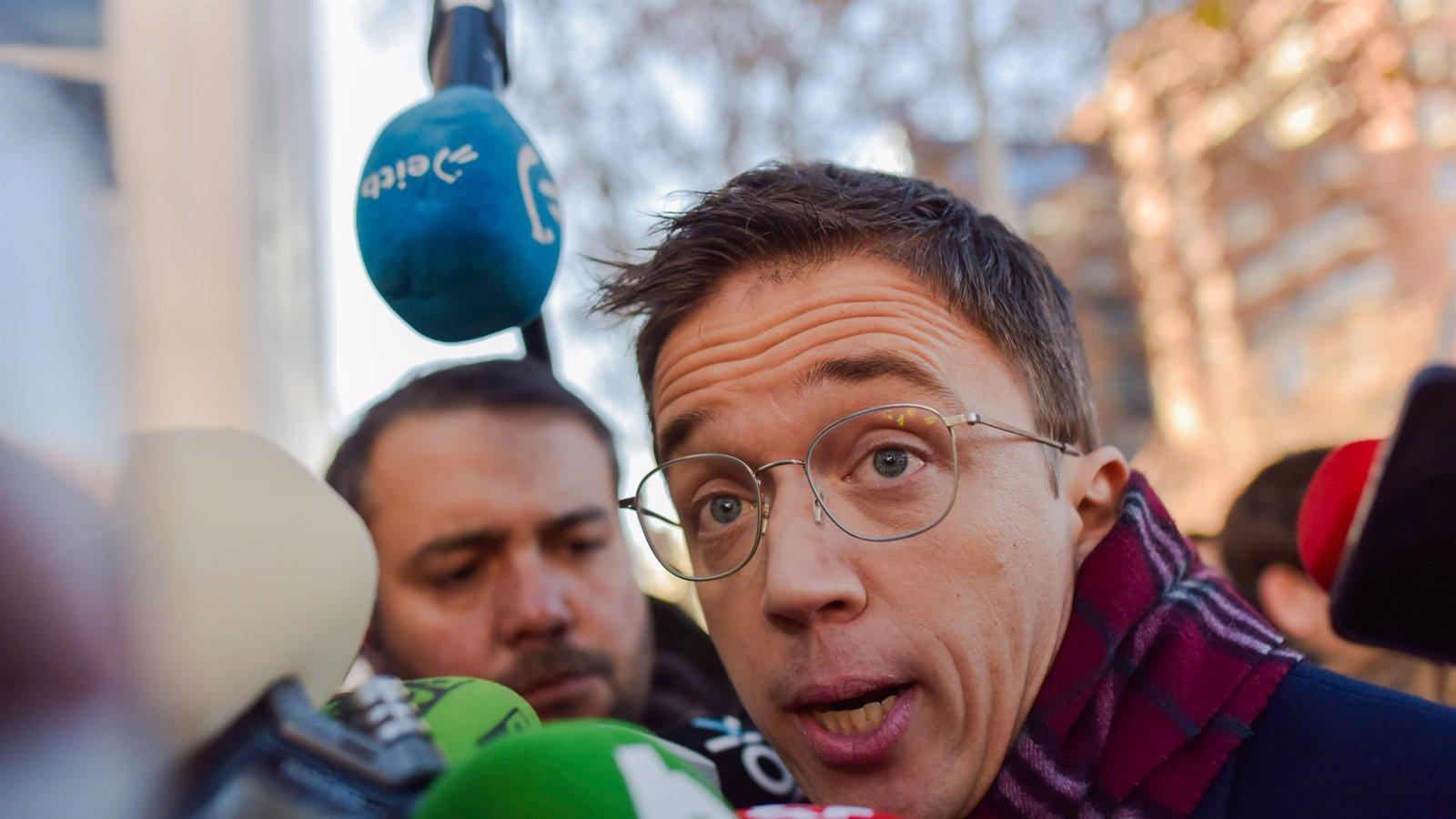 Errejón declara por presunta agresión sexual: 