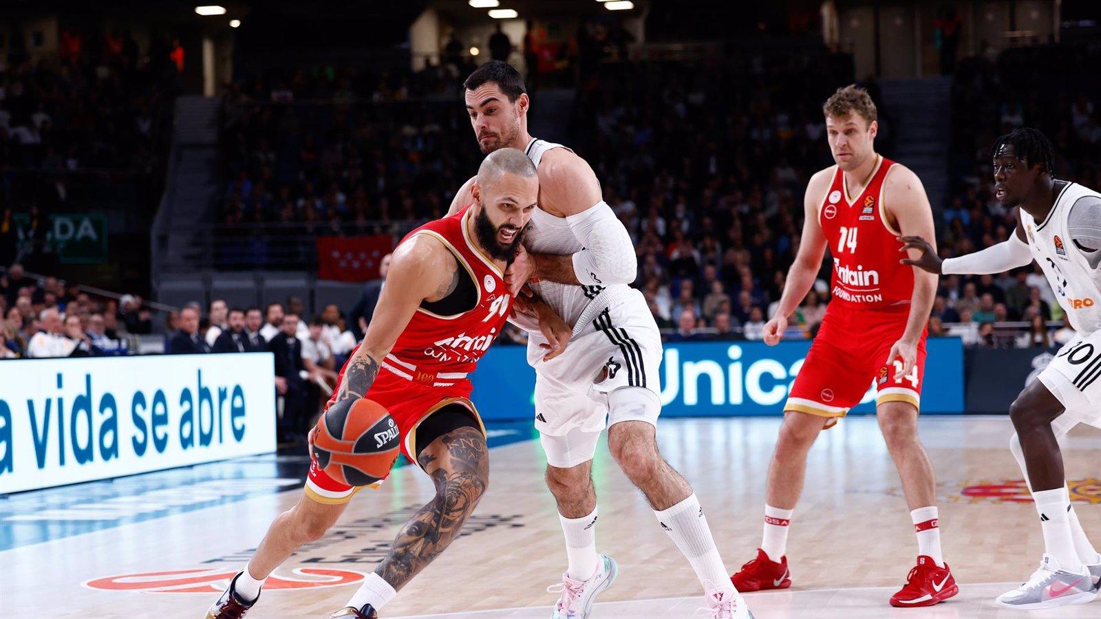 El Real Madrid cae frente al Olympiacos y complica su posición en la tabla