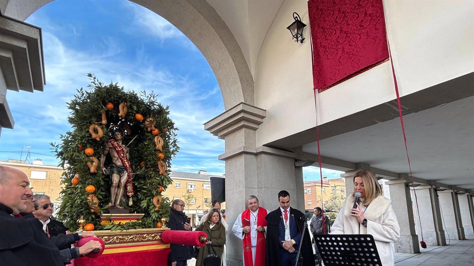 Pozuelo cerró las fiestas de San Sebastián con la tradicional misa