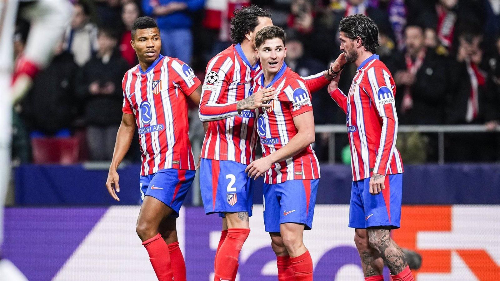 El Atlético de Madrid vence al Bayer Leverkusen con un 2-1 en el marcador