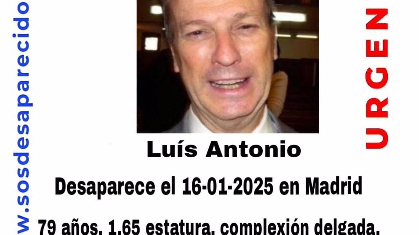 Buscan a un hombre de 79 años desaparecido en Fuenlabrada desde el jueves