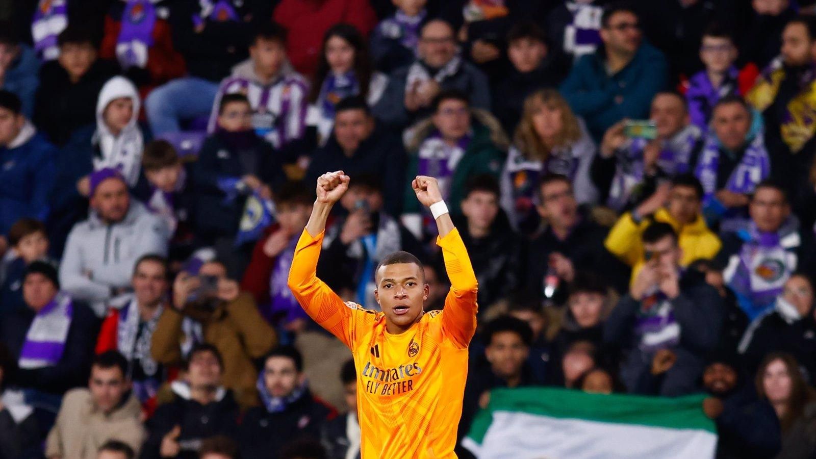 El Real Madrid se impone con claridad al Real Valladolid con un 0-3