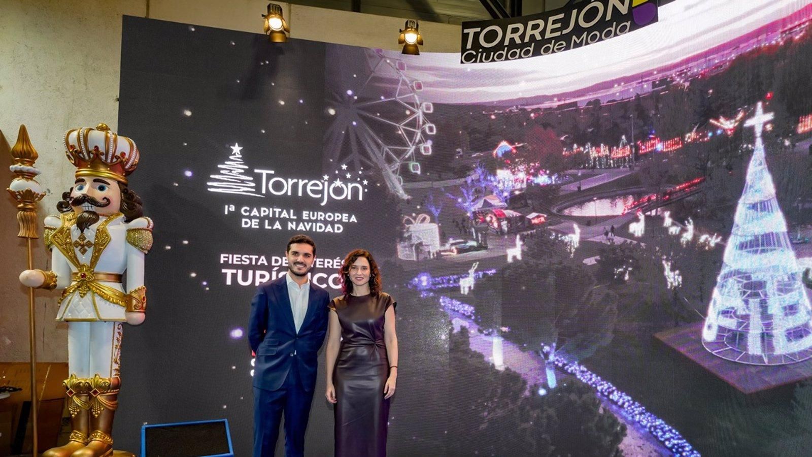 Torrejón de Ardoz destaca en Fitur con su oferta turística navideña y el Parque Europa