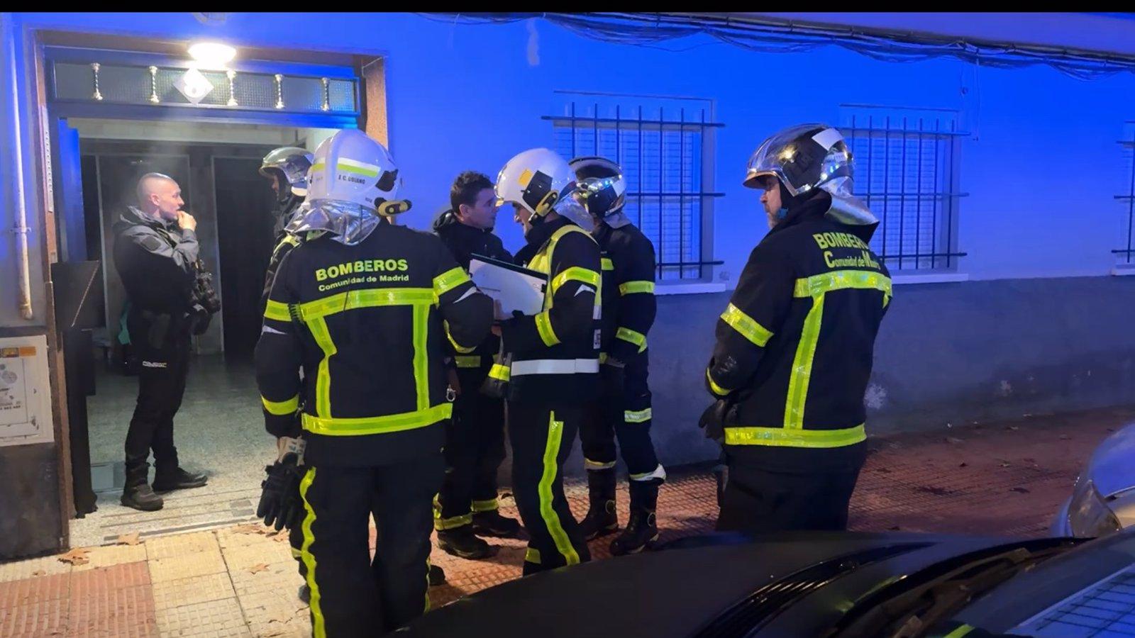 Una mujer de 91 años, en estado muy grave tras incendio en su vivienda de Parla