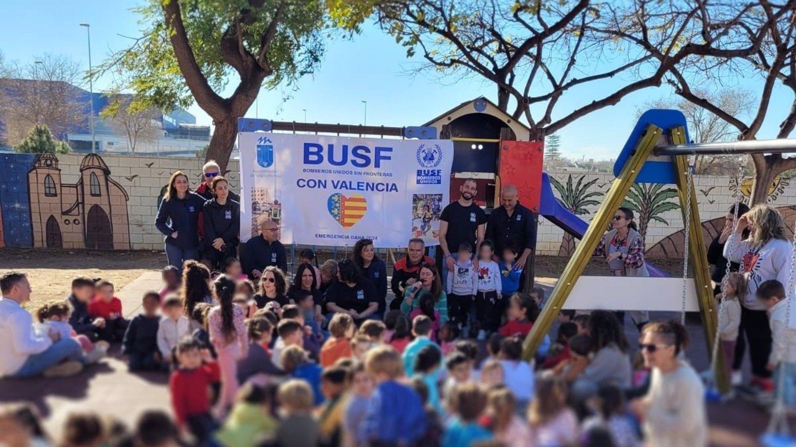 Majadahonda recibe el agradecimiento de un colegio de Alfafar por su ayuda tras la DANA