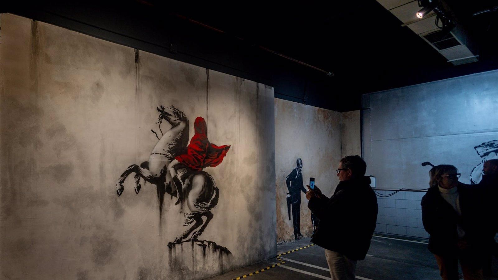 El arte urbano de Banksy llega a Madrid con una exposición de 180 réplicas de sus obras