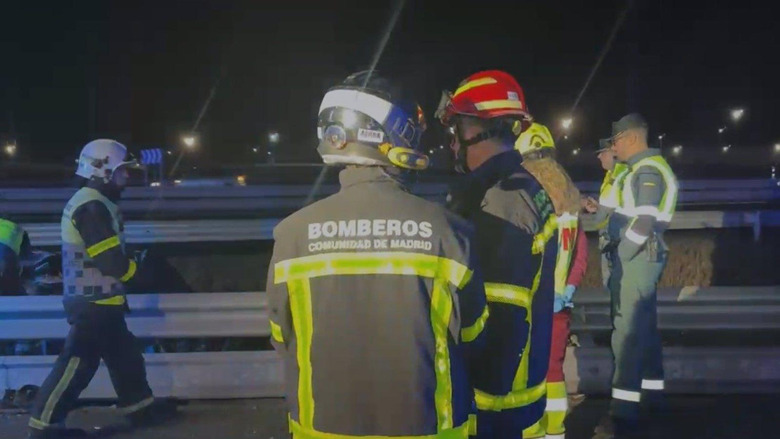 Siete muertos en accidentes de tráfico en la Comunidad de Madrid en el mes de enero