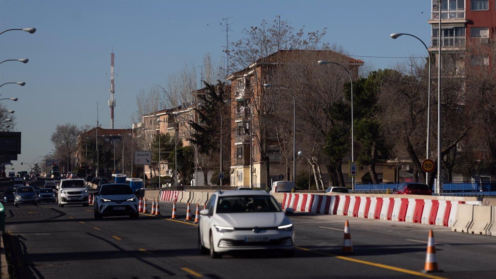 Arrancan las perforaciones en la A-5 para la construcción del túnel subterráneo