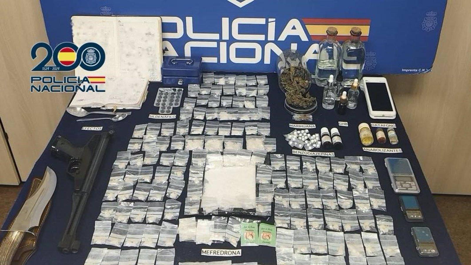 Desarticulado un 'narcopiso' de drogas sintéticas en el barrio de Chueca