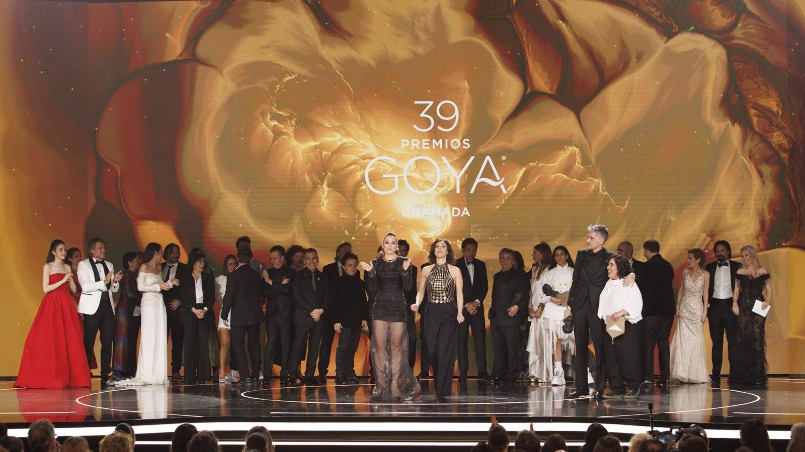 La gala de los Premios Goya 2024 alcanza su mejor cuota de audiencia desde 2020