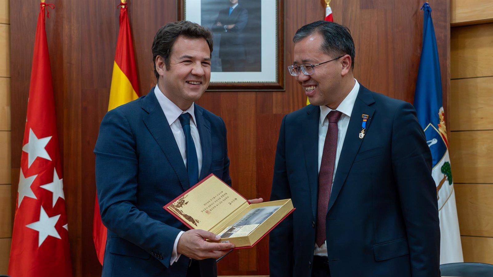 La Delegación del Gobierno de Ganzhou visita Las Rozas para estrechar lazos internacionales