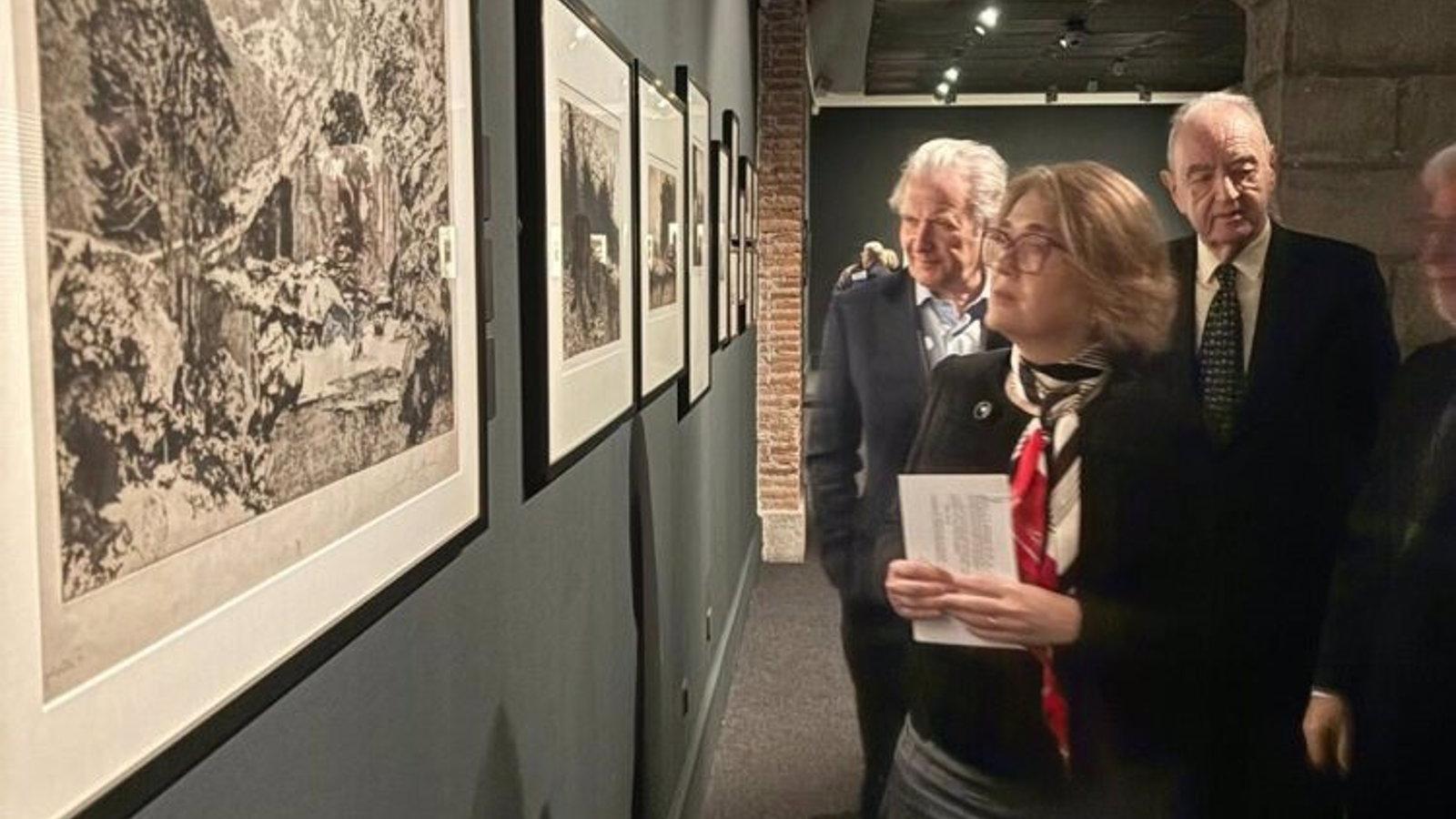 Madrid acoge hasta el 18 de mayo una exposición sobre el aguafuerte con obras de Fortuny y Solana