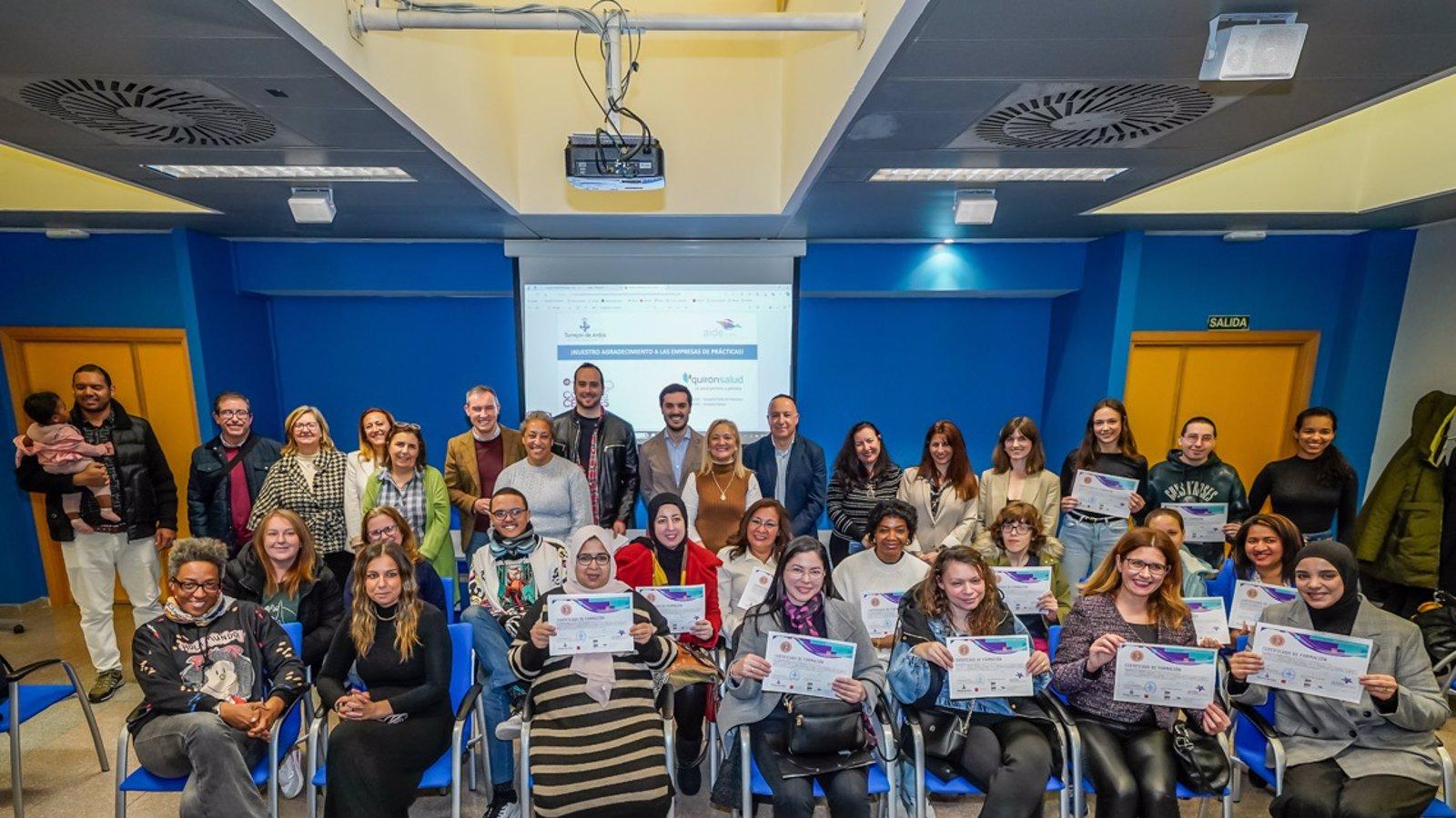 El Ayuntamiento de Torrejón de Ardoz entrega los diplomas a los alumnos de formación municipal