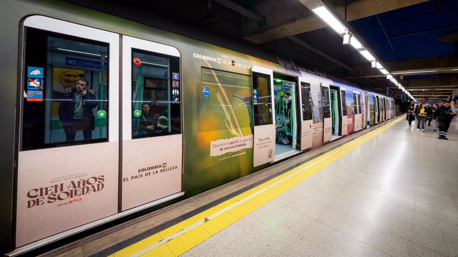 Un agente fuera de servicio salva a un hombre caído en las vías del Metro de San Sebastián de los Reyes