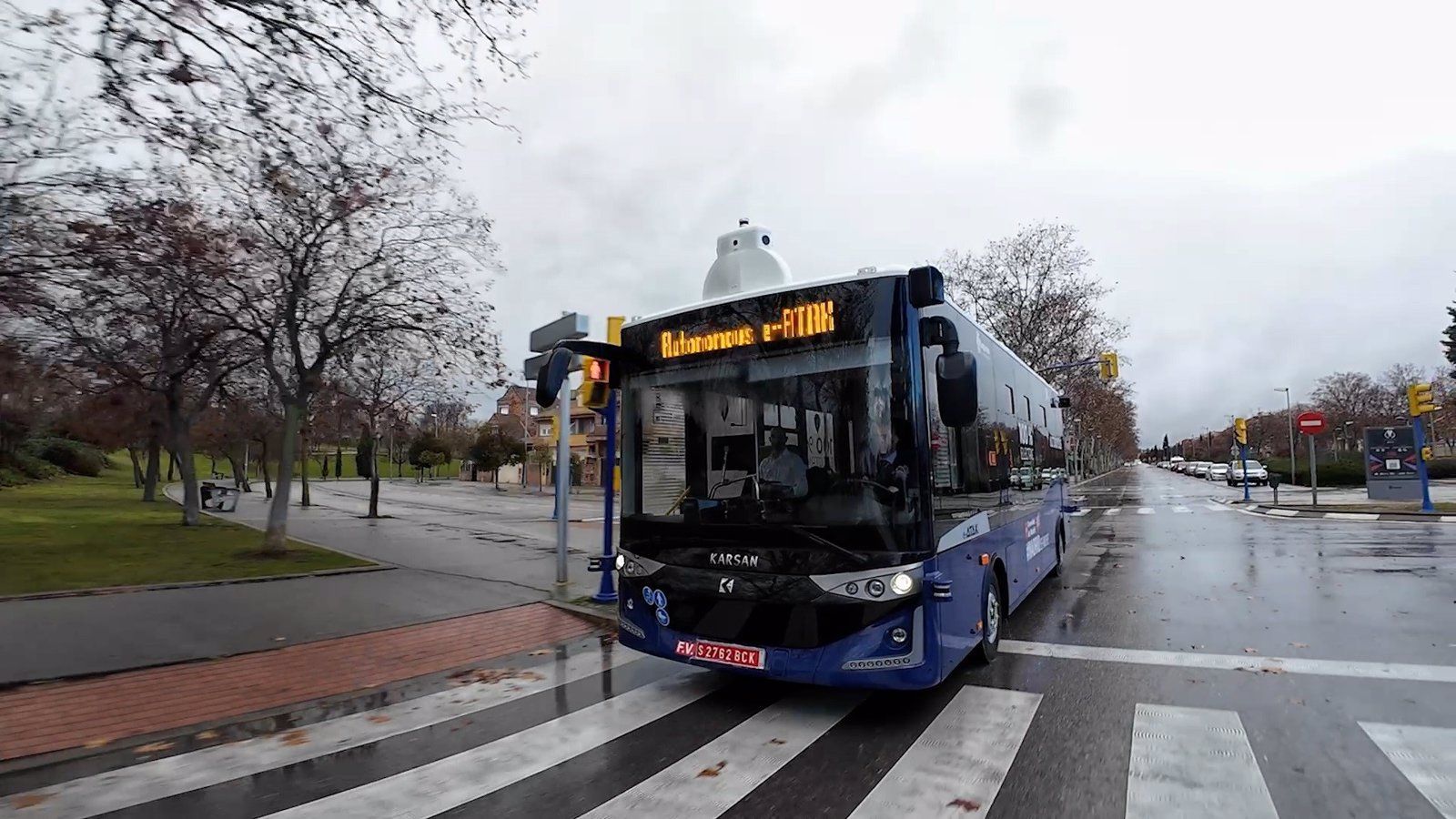 Durante la prueba piloto de cinco días en Leganés, el primer autobús urbano autónomo trasladó a 1.200 pasajeros