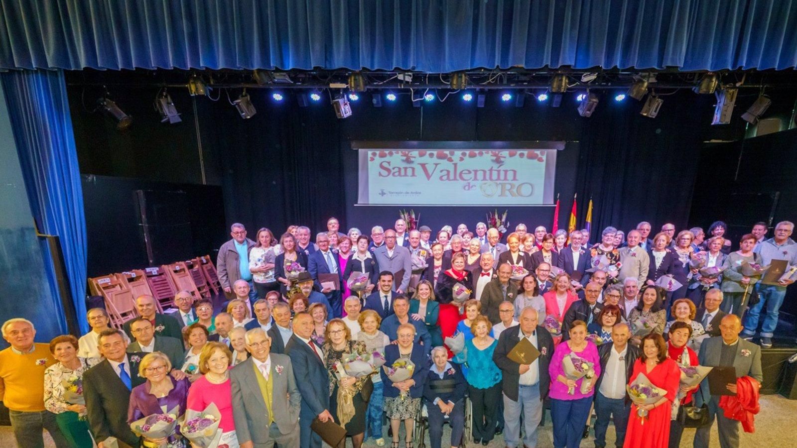 Torrejón de Ardoz celebra el 'San Valentín de Oro' con parejas de más de 50 años juntos