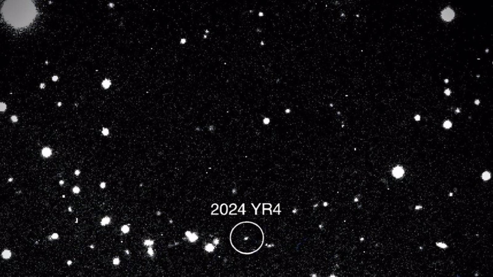 Aumenta la probabilidad de impacto del asteroide 2024 YR4 con la Tierra