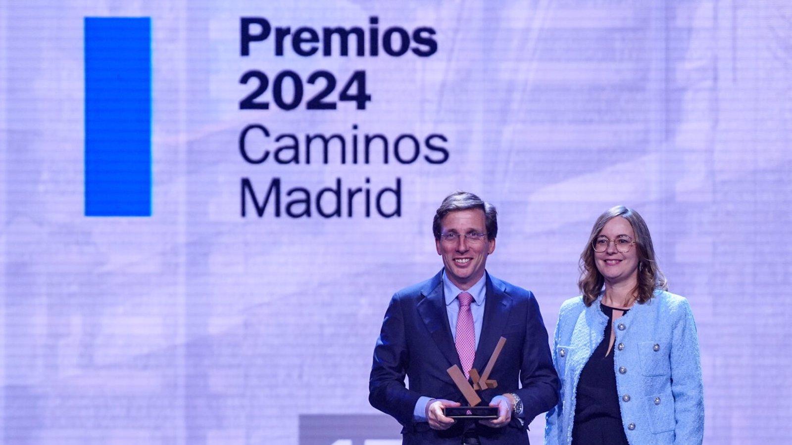 El Ayuntamiento de Madrid recibe el Premio Caminos 2024 por el impacto de la M-30 en la modernización de la capital