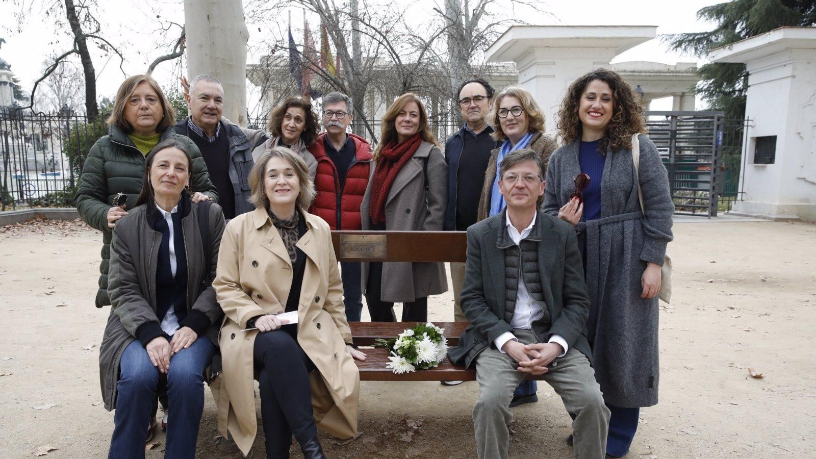 El parque del Retiro homenajea a figuras de la cultura y la comunicación