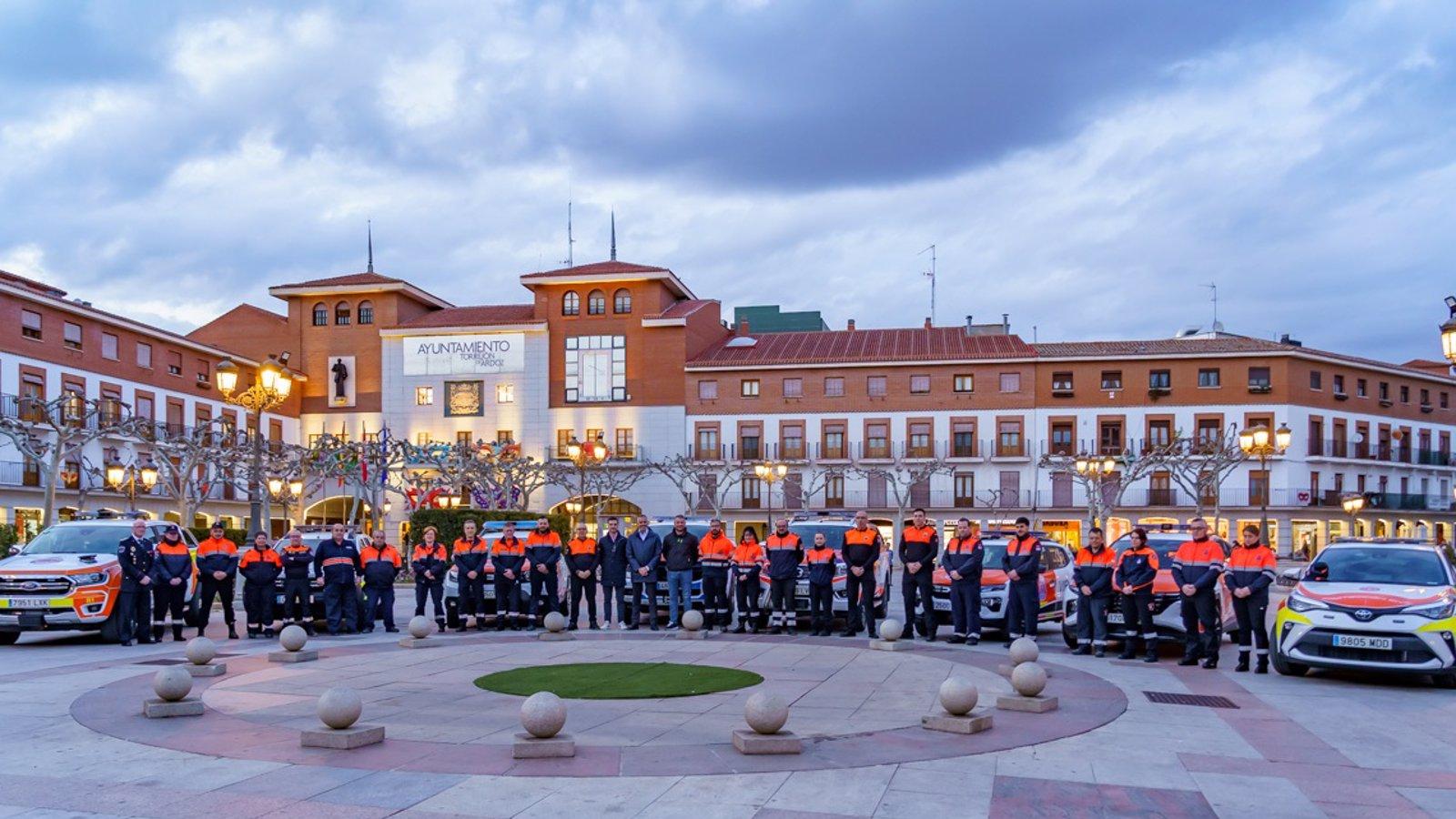 Torrejón agradece a Protección Civil por su labor en las Mágicas Navidades