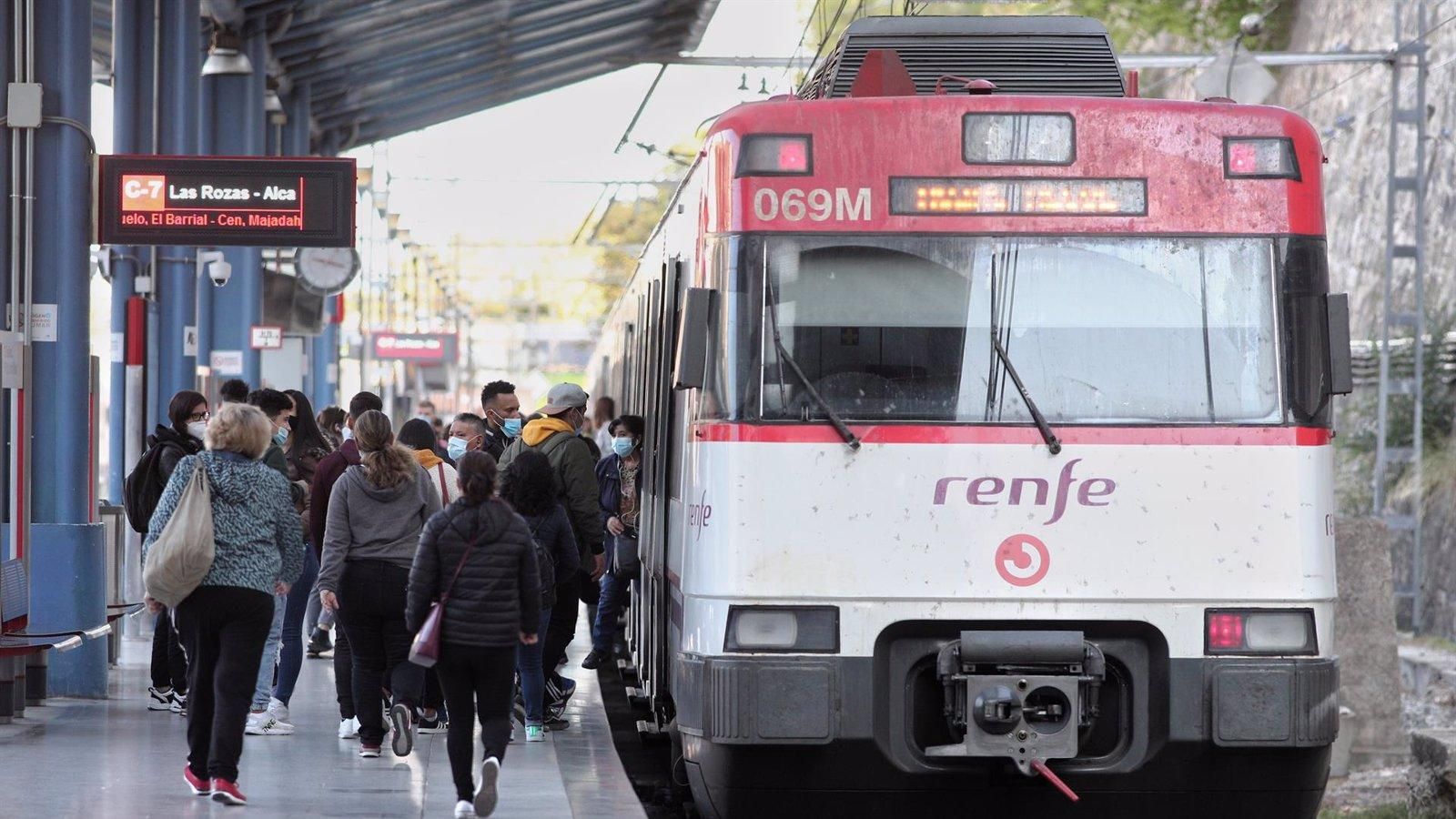 Cercanías Madrid suspende el servicio entre Pinar de las Rozas y Príncipe Pío del 28 de febrero al 3 de marzo