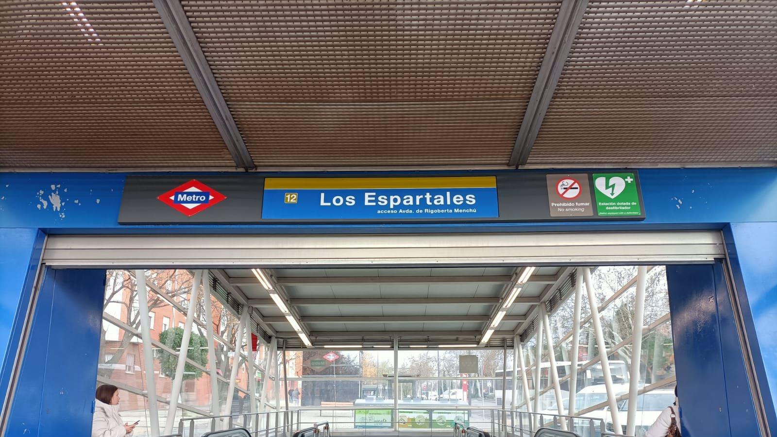 La Comunidad estudia renombrar la estación de Los Espartales como 'Coliseum' en honor al Getafe C.F.