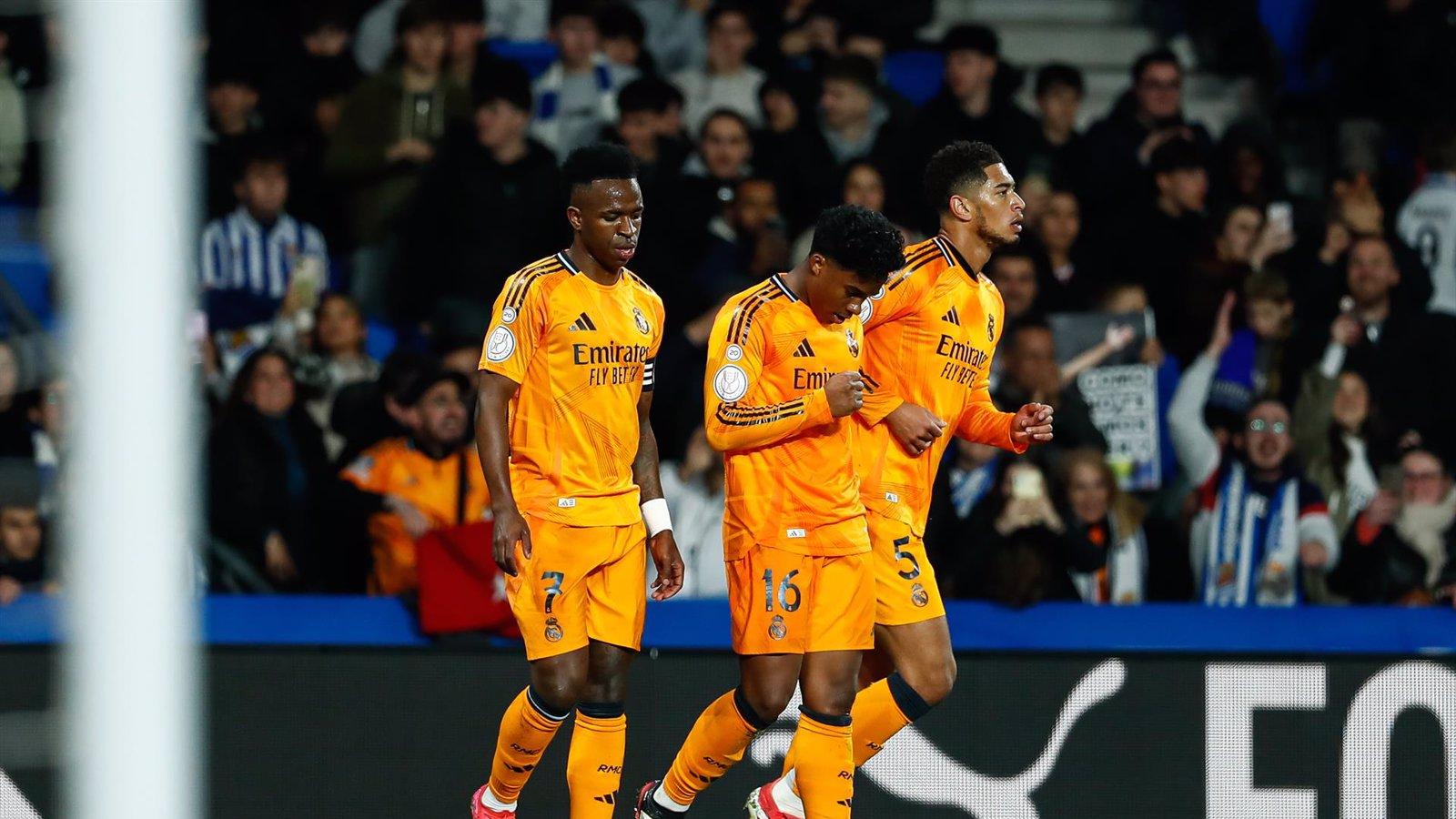 Endrick acerca al Real Madrid a la final de la Copa del Rey con un triunfo en San Sebastián