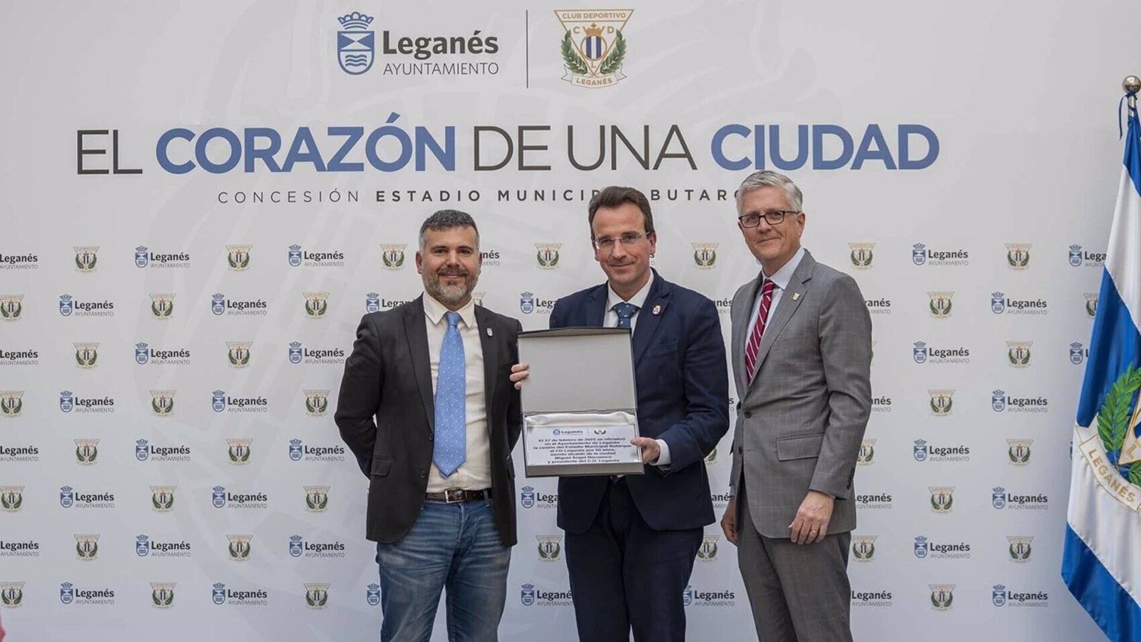 El CD Leganés gestionará Butarque durante 50 años y construirá un polideportivo en Leganés Norte