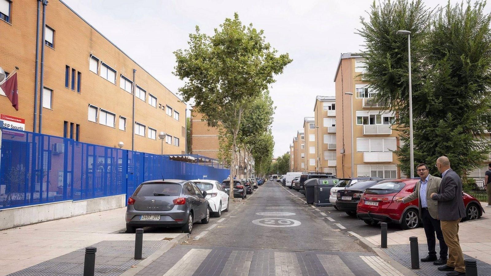 Madrid renovará el entorno del CEIP Sagunto en Villaverde con un diseño urbano centrado en el peatón