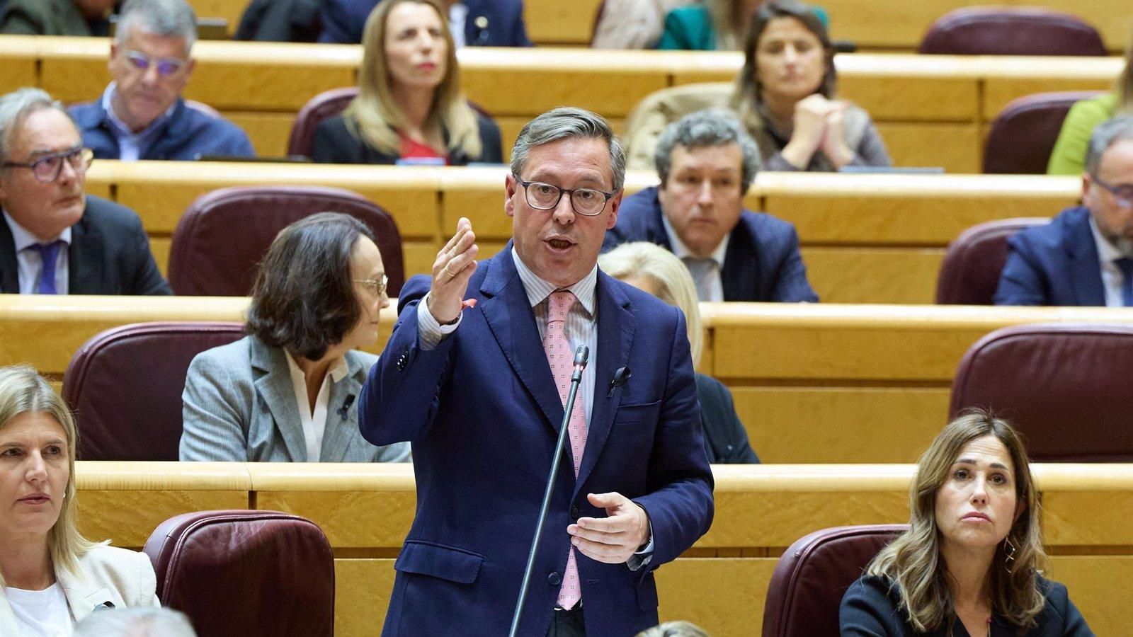 Serrano pide al delegado del Gobierno que "ponga orden" en Barajas y deje de ser el "perro de presa" del PSOE