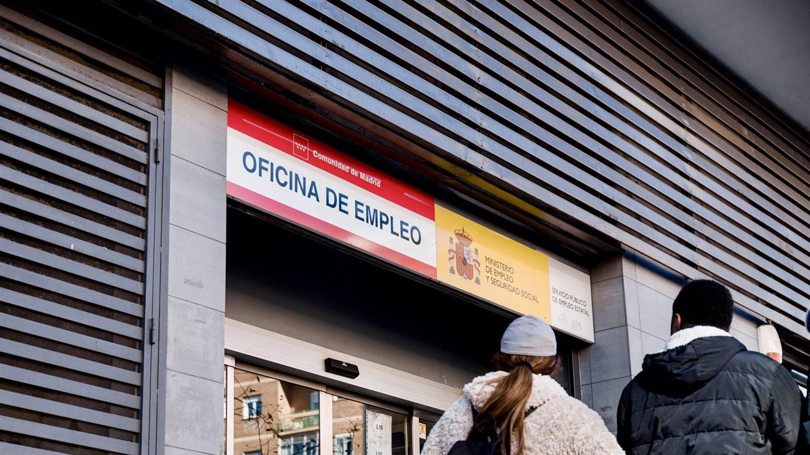 El paro sube en Madrid en febrero pero se reduce un 4,65% en el último año