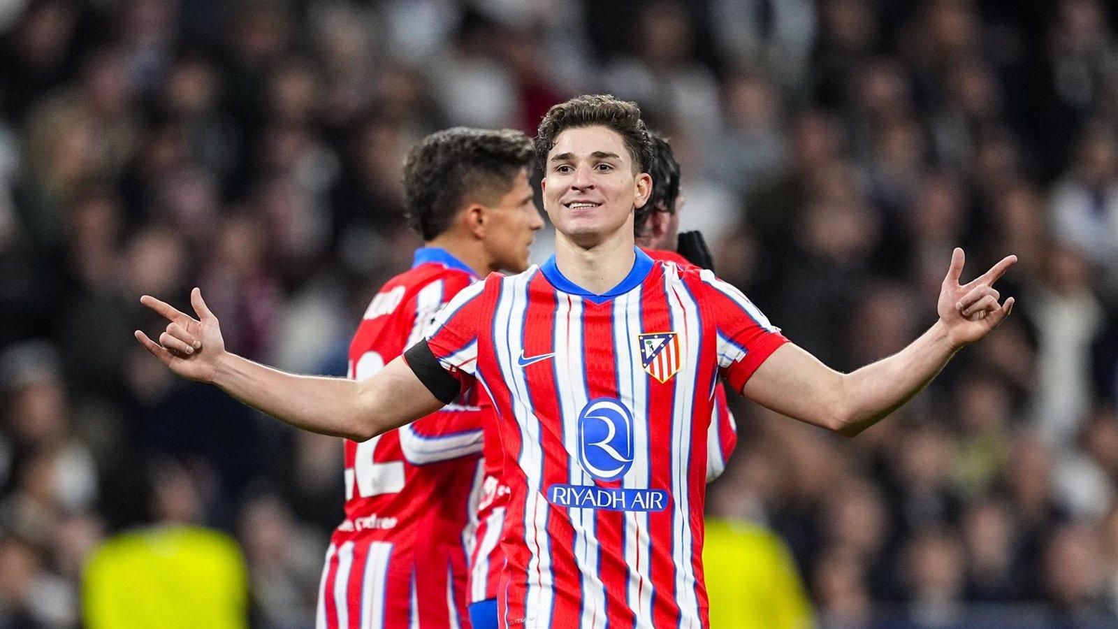 Julián Álvarez confía en la remontada del Atlético de Madrid tras la derrota ante el Real Madrid