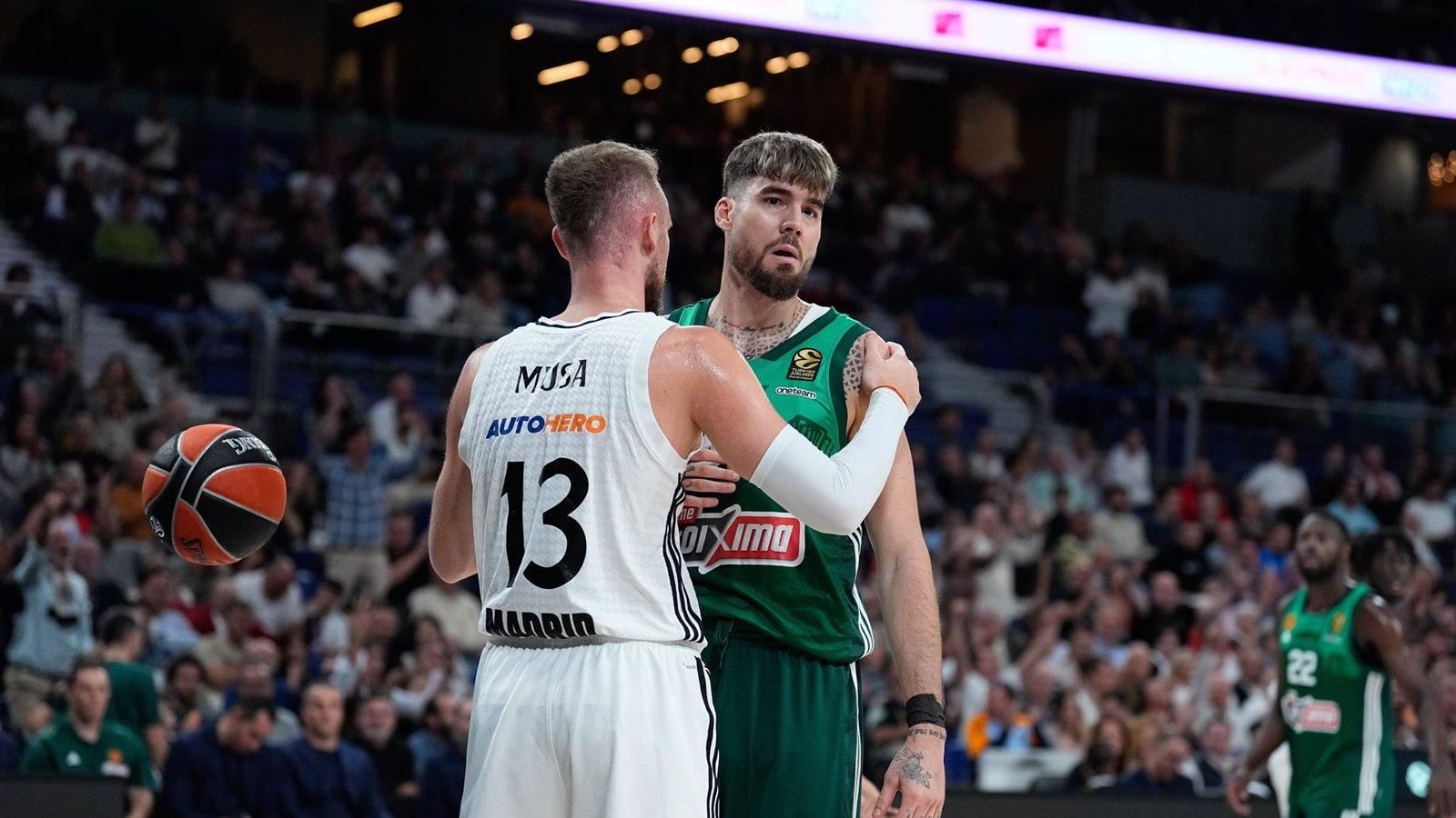 El Real Madrid cae ante el Panathinaikos y se complica en la Euroliga