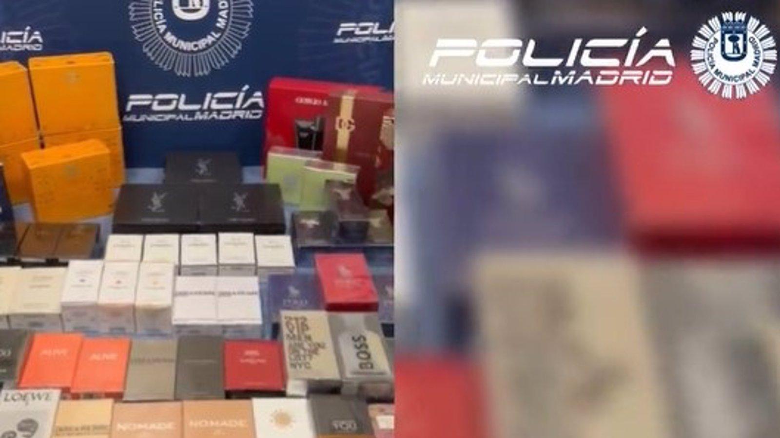 Una mujer detenida en Villaverde con perfumes robados valorados en 8.500 euros