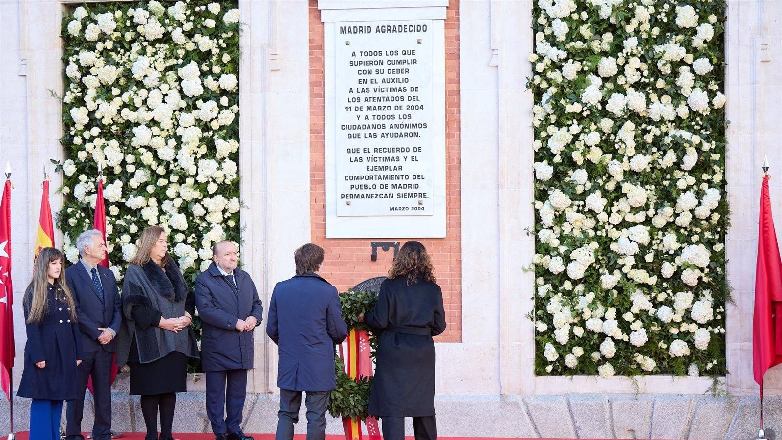 Actos Institucionales, religiosos y ciudadanos en la región para conmemorar el XXI aniversario del 11-M