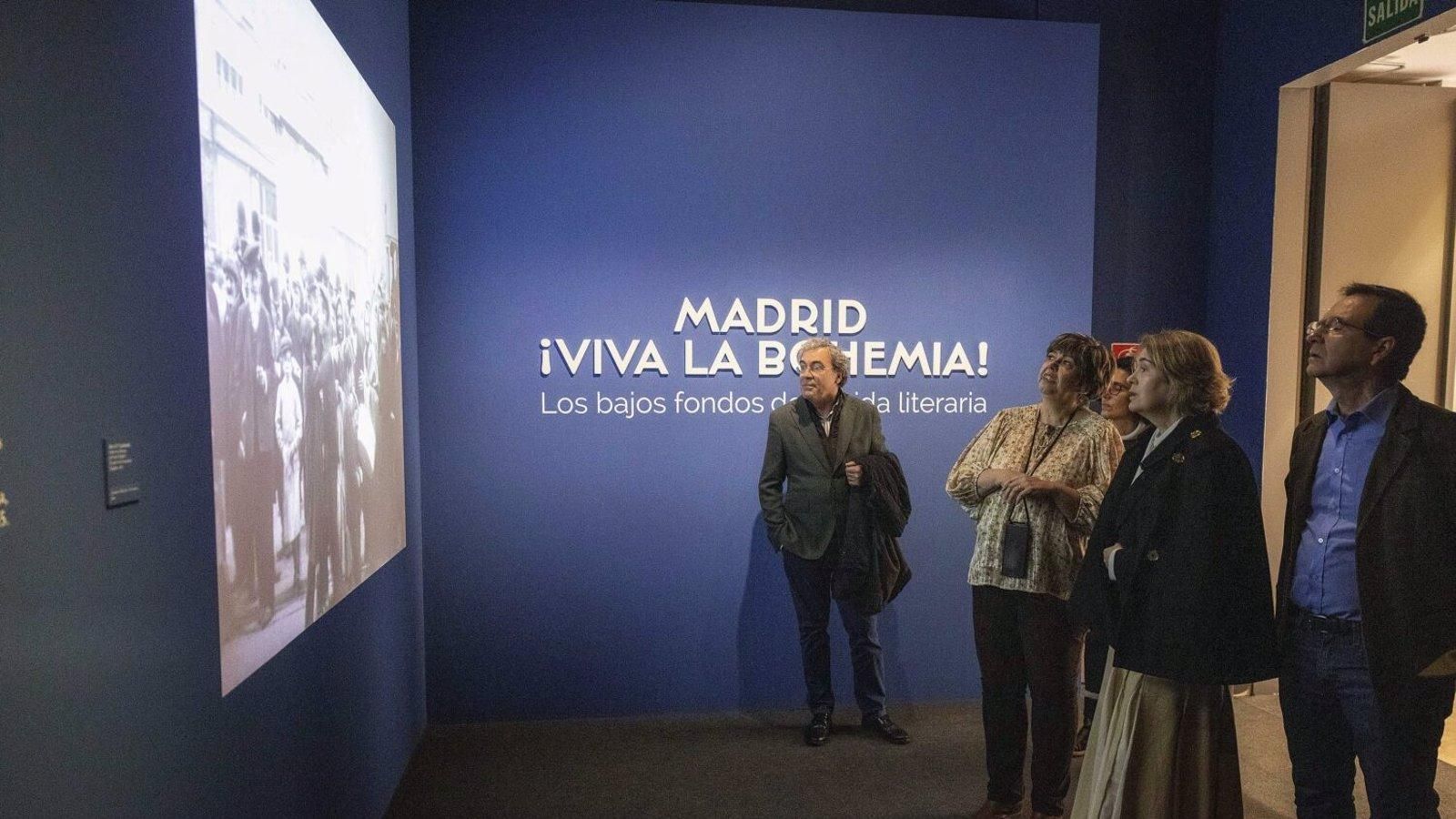 Los visitantes redescubrirán hasta el 1 de junio la bohemia literaria en el Museo de Historia de Madrid