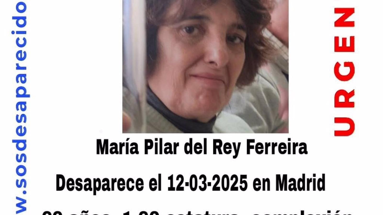  Buscan a una mujer de 60 años desaparecida el miércoles en Madrid