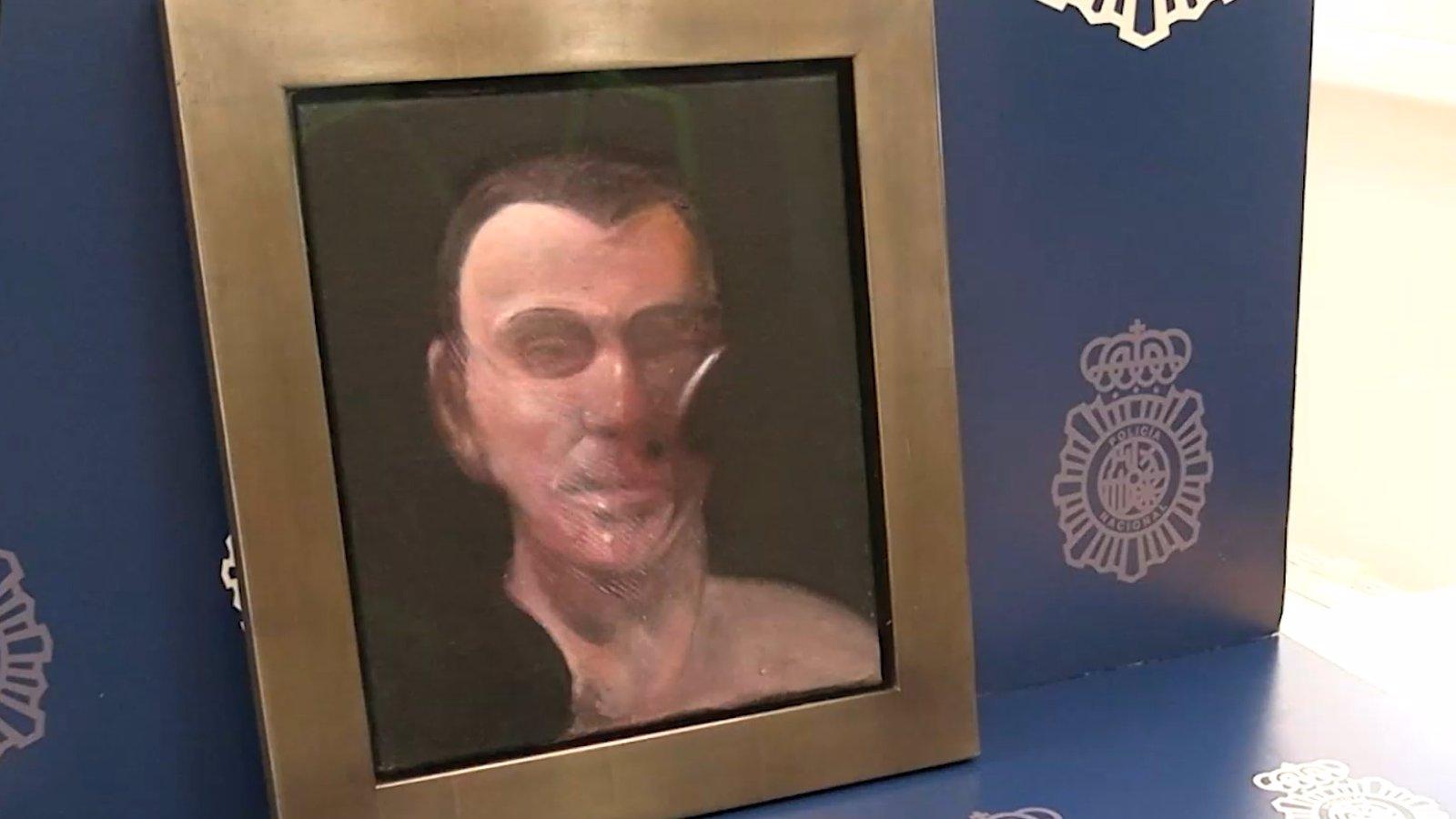 Detenido en Madrid un hombre por receptar un cuadro de Francis Bacon valorado en cinco millones