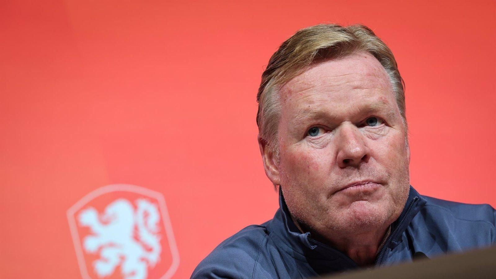 Koeman destaca la capacidad de Países Bajos para presionar a España en el fútbol