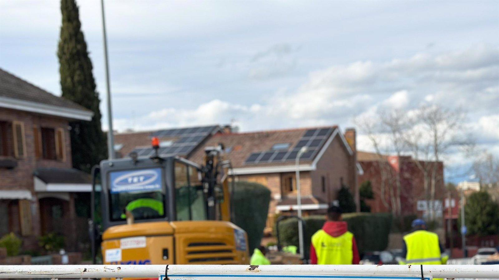 Los vecinos de Majadahonda dispondrán de un suministro de agua más eficiente tras la renovación de 8 kilómetros de tuberías