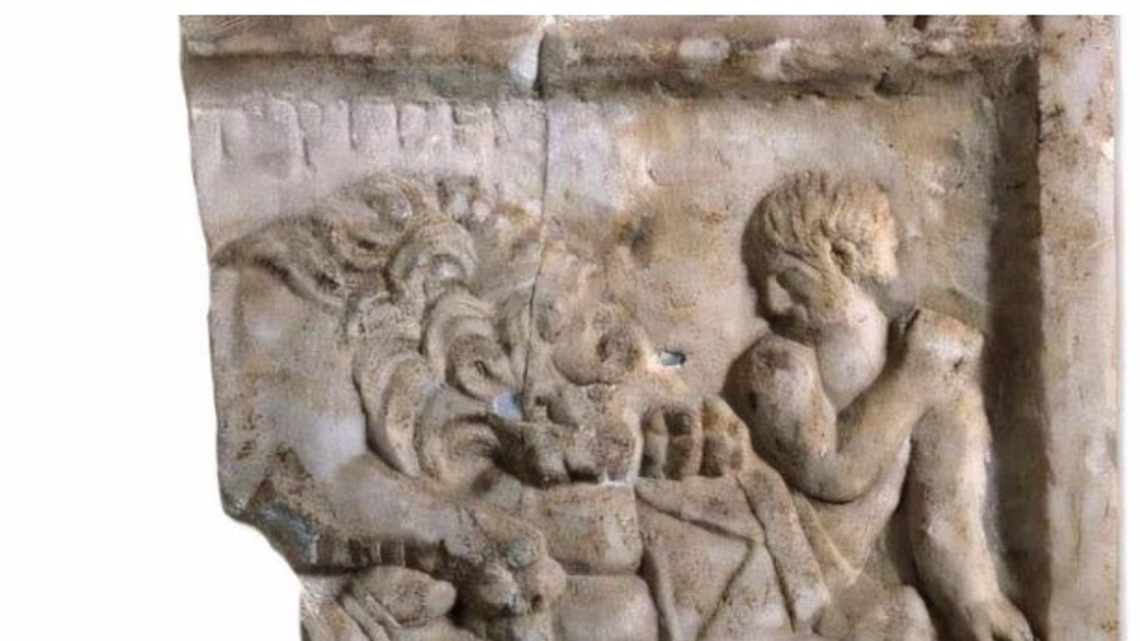 Primera evidencia física de combates entre gladiadores y animales