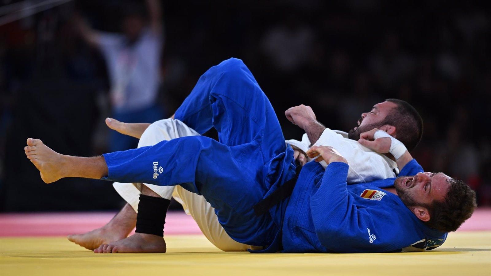Nikoloz Sherazadishvili finaliza séptimo en el Mundial de judo de Budapest
