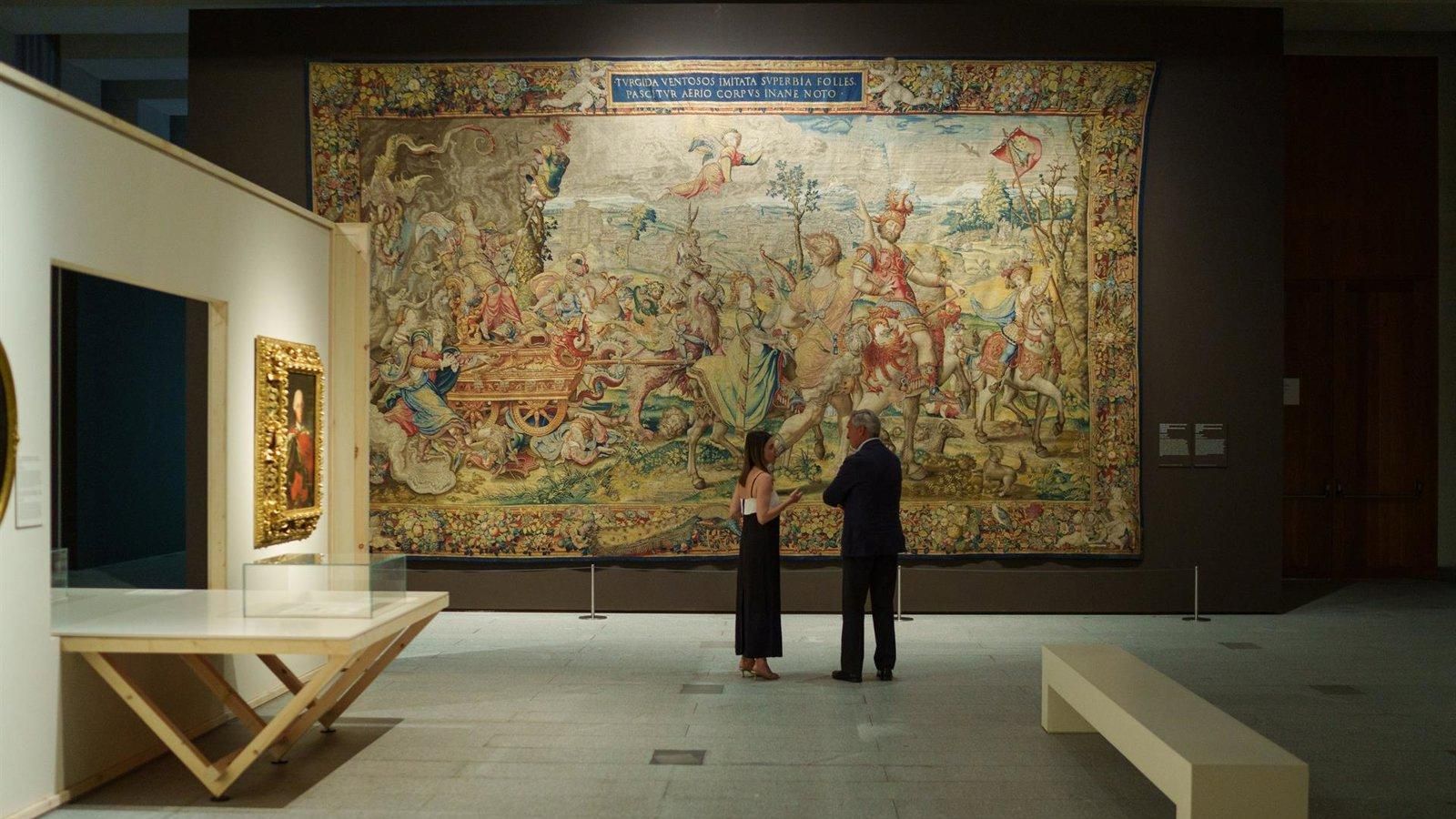 Madrid exhibe hasta el 28 de septiembre los tapices de los pecados capitales del siglo XVI
